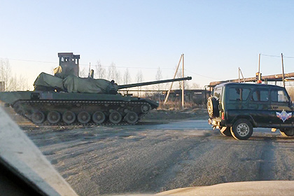 В сети появилась первая видеосъемка танка Т-14 «Армата»