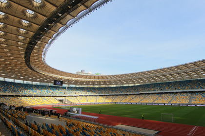 Стадион национального спортивного комплекса «Олимпийский» в Киеве