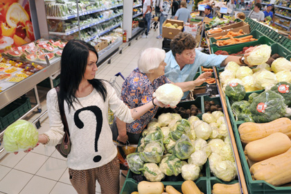 Недельная инфляция в России замедлилась до 0,1 процента 