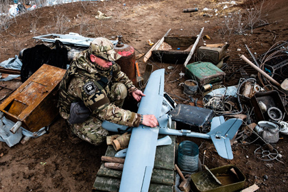 Украинские военные сбили в Донбассе израильский беспилотник