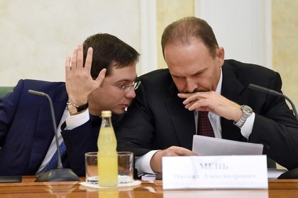Андрей Чибис (слева) и Михаил Мень