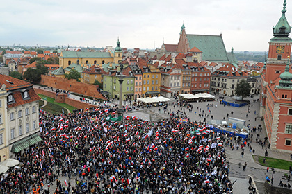 Марш против мигрантов, Варшава, Польша (архивное фото)