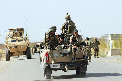 Бойцы афганской армии
