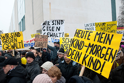 Демонстрации русскоязычных жителей Берлина