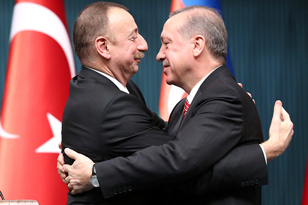 Ильхам Алиев и Реджеп Тайип Эрдоган