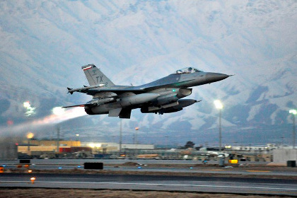 В Афганистане разбился истребитель ВВС США