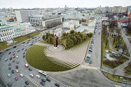 В Москве показали финальный проект памятника князю Владимиру