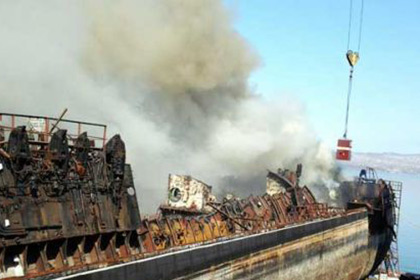 Пожар на подлодке в Вилючинске