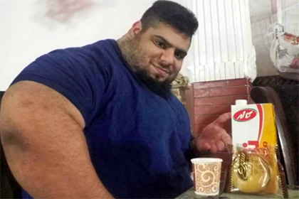 В сети обратили внимание на 150-килограммового «иранского Халка»