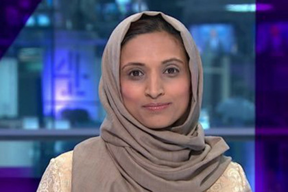 В Британии вызвало скандал появление в новостях о теракте ведущей в хиджабе