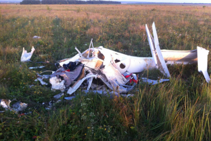 Пилот погиб при падении планера в ходе испытательного полета под Пензой