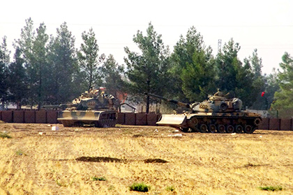 Турецкие танки вошли в Сирию