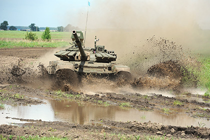 В Челябинской области во время учений утонул танк