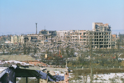 Разрушения в Грозном, 1996 год