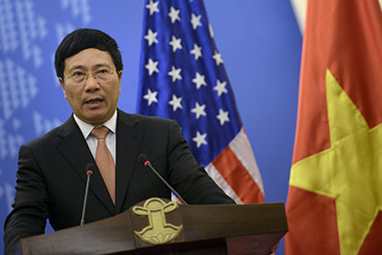 Министр иностранных дел Вьетнама Фам Бинь Минем