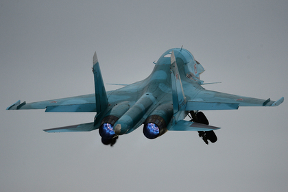 Бомбардировщики Су-34 выполнили полеты в стратосферу в сверхзвуковом режиме