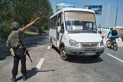Водителя украинской маршрутки уволили за отказ везти бойца АТО