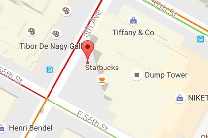 Google Maps переименовали в «Башню мусора» принадлежащий Трампу небоскреб