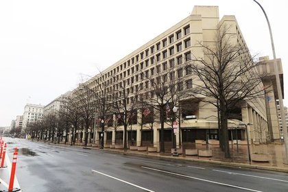 Здание штаб-квартиры ФБР США В Вашингтоне
