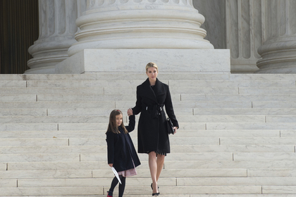Иванка Трамп с дочерью Арабеллой