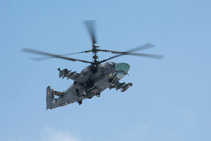 Вертолеты Ка-52 получат складывающиеся лопасти