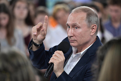 Путин объяснил вред от спекуляций на проблеме коррупции