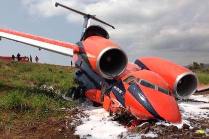 Украинский самолет рухнул в Африке