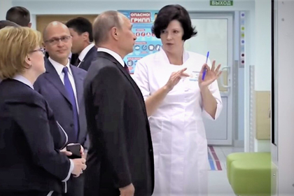 Путин похвалил врача Тимофееву в кировской «Бережливой поликлинике»