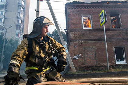 Спасатели отчитались о ликвидации пожара в Ростове-на-Дону