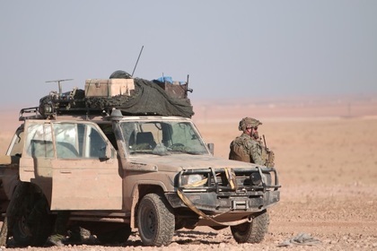 Американский военный в окрестностях Ракки