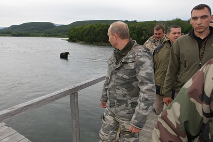 Путин прокомментировал фото верхом на медведе