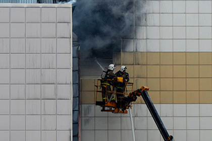 Восстановлена хронология действий пожарных во время пожара в Кемерове