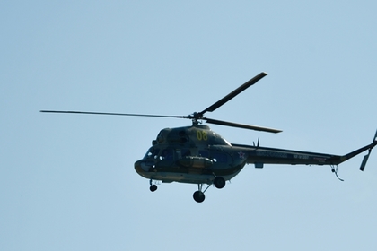 На Украине пьяный пилот снес вертолетом линию электропередач