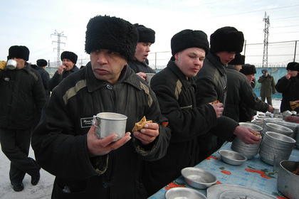 Стоимость питания заключенных оказалась меньше ста рублей в сутки