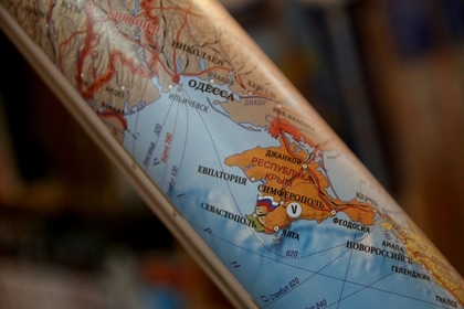 В Раде использовали карту Украины без Крыма