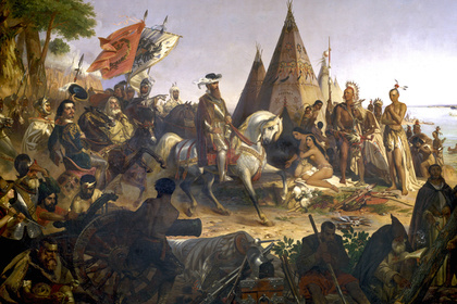 Уильям Пауэлл. «Открытие реки Миссисипи конкистадором Эрнандо де Сото в 1541 году»