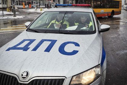 В Москве таксист сбил гаишника