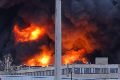 Пожар на заводе-производителе ракет «Сармат» резко разросся