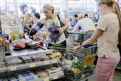 Уровень жизни россиян оценили по еде