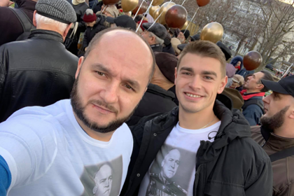 Одесситы отпраздновали день рождения Жукова на месте снесенного барельефа