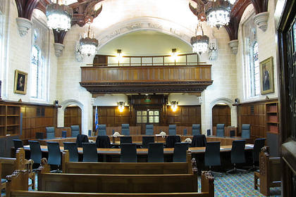 Зал заседаний Верховного суда Великобритании