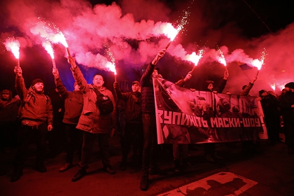 Акция «Бандера, вставай!» в Киеве в 2019 году