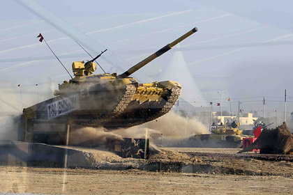 Т-90С «полетал» в Индии