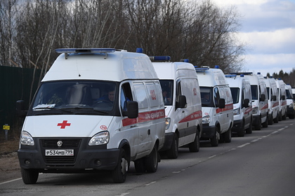 Пробке из десятков машин скорой помощи под Москвой нашли объяснение