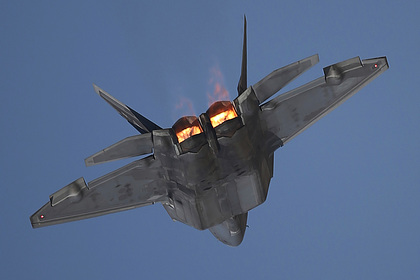 Истребитель F-22 разбился в США