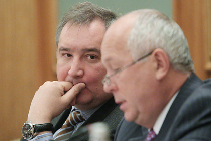 Дмитрий Рогозин и Сергей Чемезов