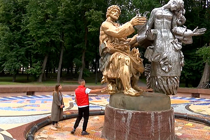 Россиянин восстановил фонтан и получил уголовное дело