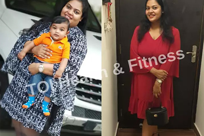124-килограммовая женщина похудела на 34 килограмма без похода в спортзал