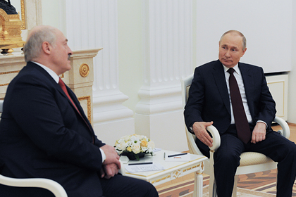 Лукашенко раскрыл темы разговора с Путиным