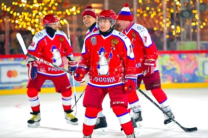 Путин выйдет на лед в матче Ночной хоккейной лиги